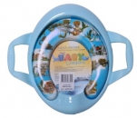 04-5043 Сиденье д/унитаза AQUA-Prime BABY-comfort (с ручками) 1/12 голубой