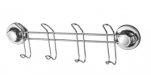 11491-4 Планка с 4-мя крючками на ваккуумных присосках Accoona