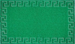 Коврик Спагетти Меандр 40х60см зеленый 