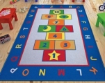 Коврик CONFETTI KIDS RUGS GAME (5мм) 100x150см (голубой) Классики