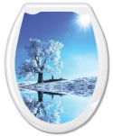 Крышка д/унитаза, фото Белое дерево