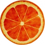 11173-160 Коврик MANGO D67см Апельсин