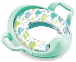 04-6503 Сиденье д/унитаза AQUA-Prime BABY-comfort (с ручками) Динозаврики зеленое 1/12