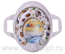 04-5024 Сиденье д/унитаза AQUA-Prime BABY-comfort (с ручками) 1/12 белый