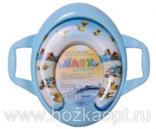 04-5028 Сиденье д/унитаза AQUA-Prime BABY-comfort (с ручками) 1/12 голубой