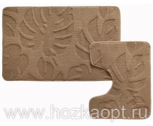 202250 Н-р ковриков BOMBINI CROOSLOOP 2пр. 60*100/50*60см Brown