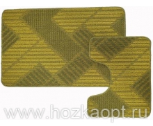 202254 Н-р ковриков BOMBINI CROOSLOOP 2пр. 60*100/50*60см Green