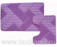 202254 Н-р ковриков BOMBINI CROOSLOOP 2пр. 60*100/50*60см Violet