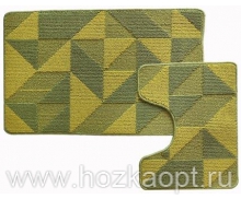 202259 Н-р ковриков BOMBINI CROOSLOOP 2пр. 60*100/50*60см Green