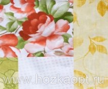 1397/4 Клеенка FLORISTA COLLECTION 1,4*20м , на нетканой основе (пэчворк крас.)