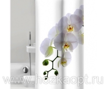 7826 Штора д/ванн текстильная Bacchetta 180х200 Orchidea (шт.)