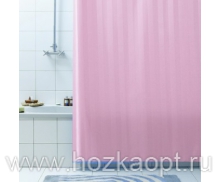 3212 Штора д/ванн текстильная Bacchetta 180х200 Rigone роз. (шт.)