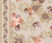 1377/2 Клеенка FLORISTA COLLECTION 1,4*20м , на нетканой основе (кайма беж.)