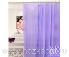 Штора для ванны 3D SweetSun Cube (фиолетовый) 180*180см