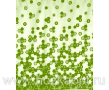 Штора д/ванной Miranda TROY (Трой) зеленый 180*200см 