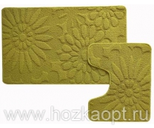 202252 Н-р ковриков BOMBINI CROOSLOOP 2пр. 50*80/50*40см Green