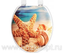 В-10 Сиденье мягкое для унитаза SweetSun Comfort Fotoprint (Бриз)