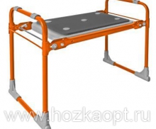 СКМ2 Скамейка-перевёртыш с мягким сиденьем, оранжевый